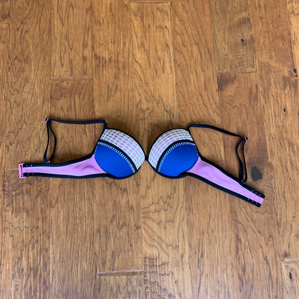 Victoria's Secret PINK Bikini Top Crochet